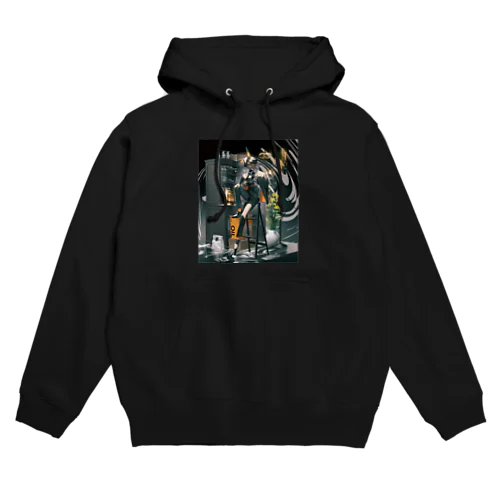 Lamp Black Hoodie