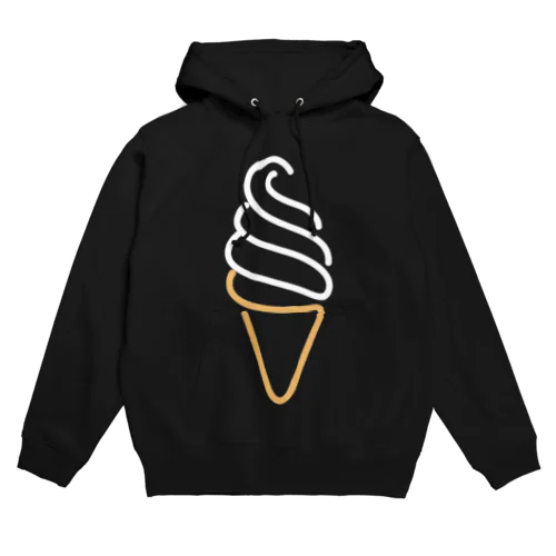 ソフトクリーム-SOFT SERVE ICE CREAM- Tシャツ Hoodie