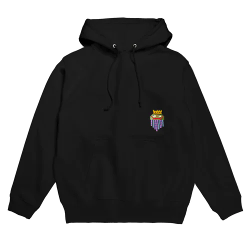 ドット絵くらげプリン(抹茶ゾンビ) Hoodie