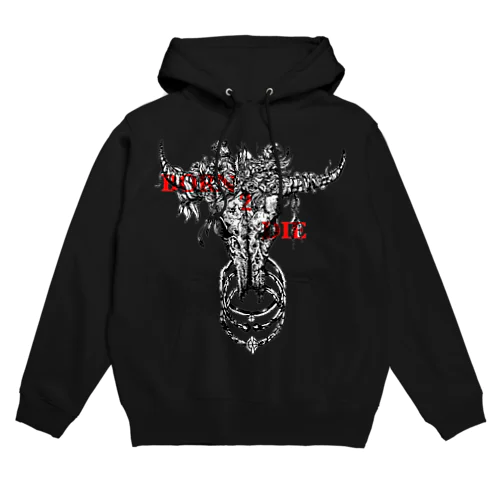 🌹BORN 2  DIE💀 Hoodie