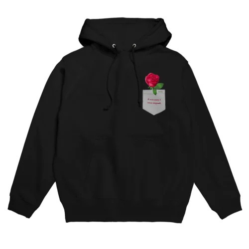 赤い薔薇　パーカー Hoodie