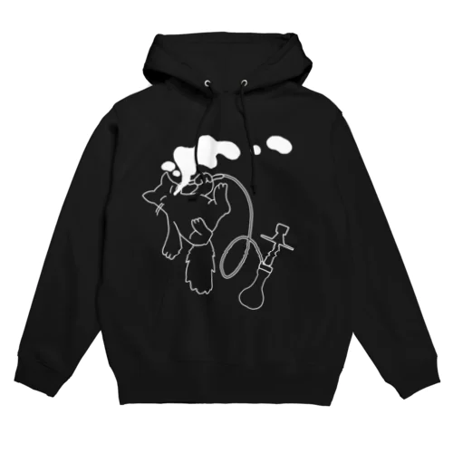 シーシャねこ濃色用 Hoodie