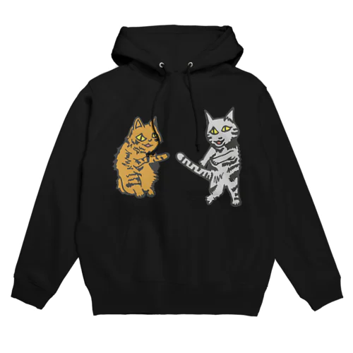 ダンシングキャット Hoodie