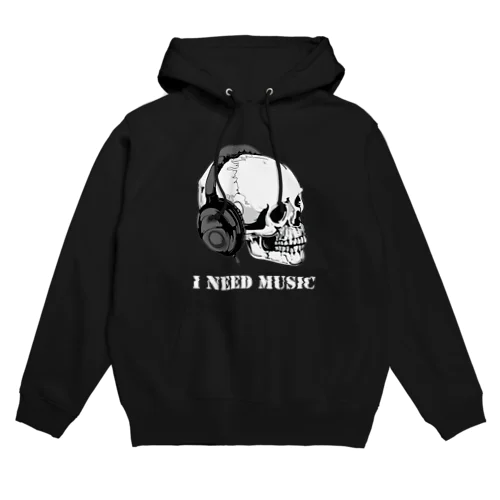 I need music (wh) Hoodie