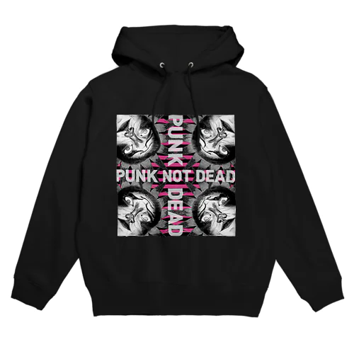 cdジャケ風punk Hoodie