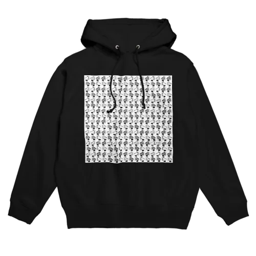 poppunk_mono Hoodie