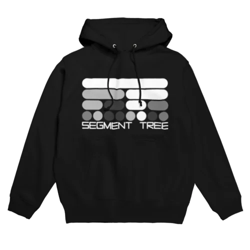 SEGMENT TREE 白 パーカー