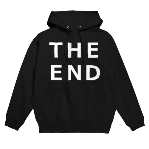 THE END (白) パーカー