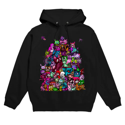 猛獣総進撃 Hoodie