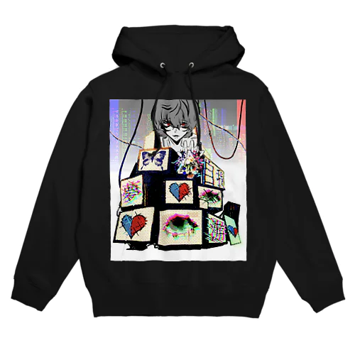 心の電波 Hoodie