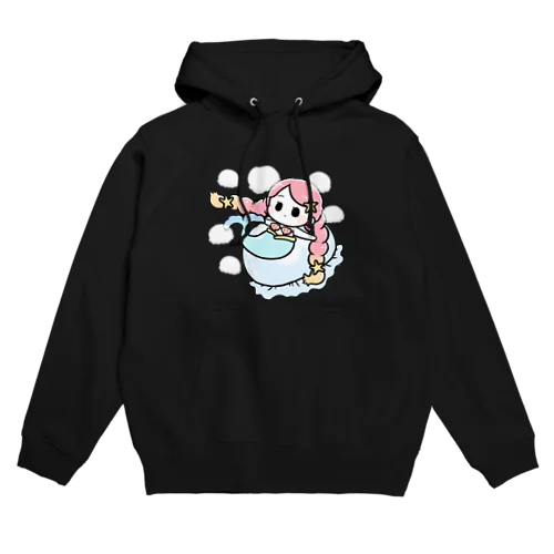 クラゲと仲良し Hoodie