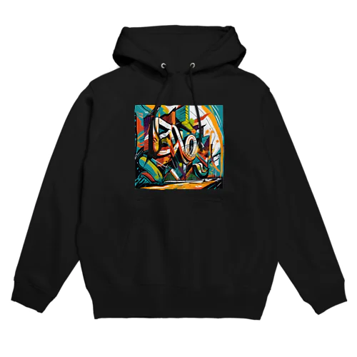 ストリートアート Hoodie