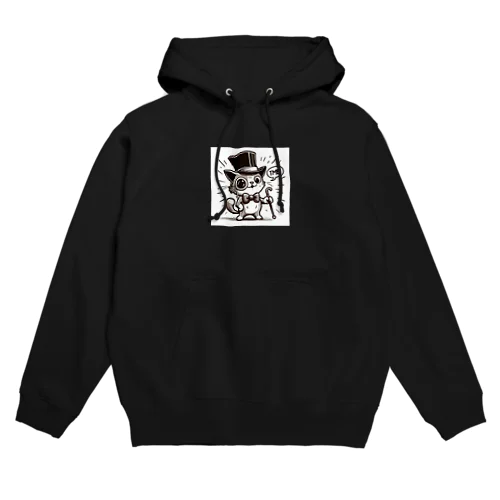 ハットを被ったねこ🐈 Hoodie