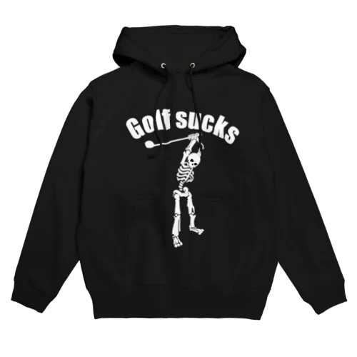 Golf sucks パーカー