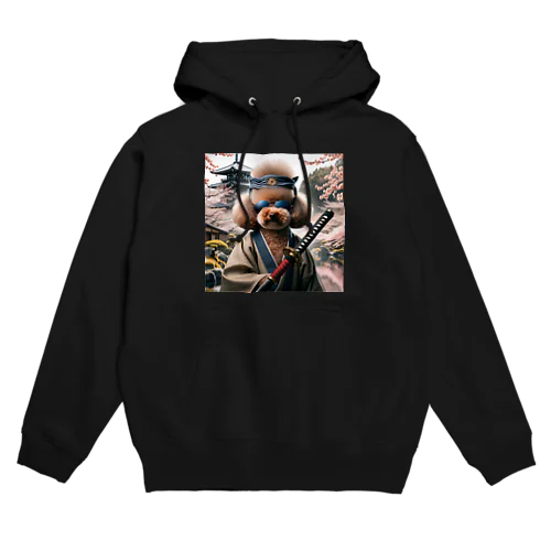 トイプードルのひかるくん(侍バージョン) Hoodie