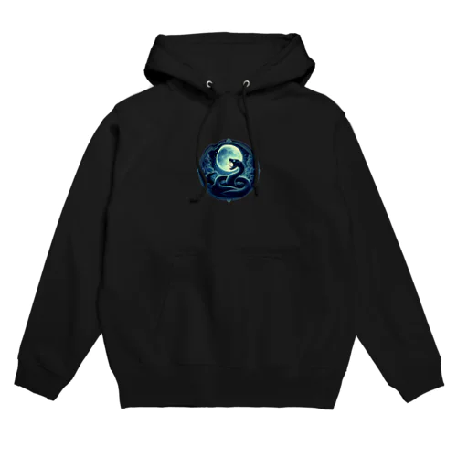 蛇と月「 snake and moon」 Hoodie