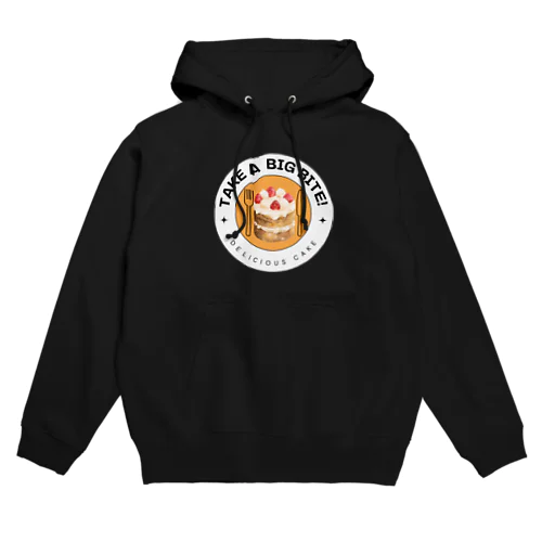 おいしいケーキをガブっと食べよう！ Hoodie