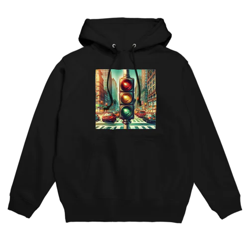 都市のビート - 信号機のリズム Hoodie