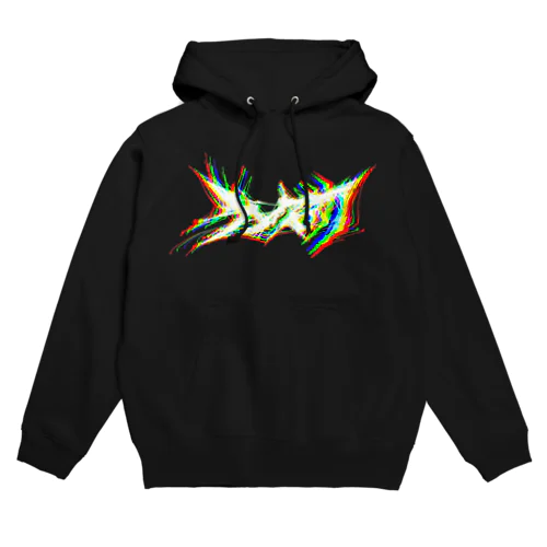 カンクロウロゴ　レインボー Hoodie