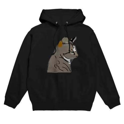 うちの猫　黒酢 Hoodie