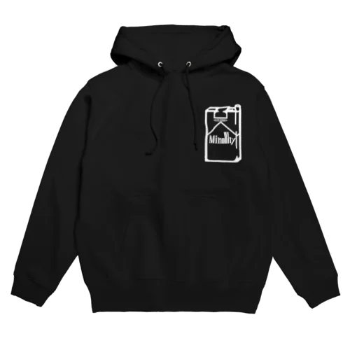 MInoriTY 白 Hoodie