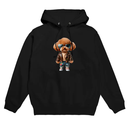 トイプードルのひかるくん Hoodie