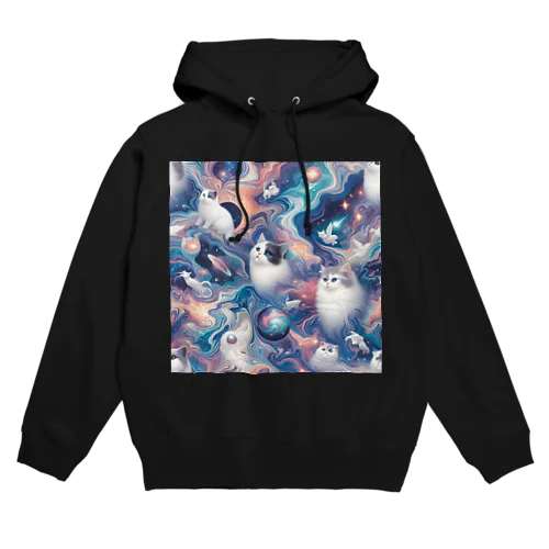 Marble galaxy cats ⅳ パーカー