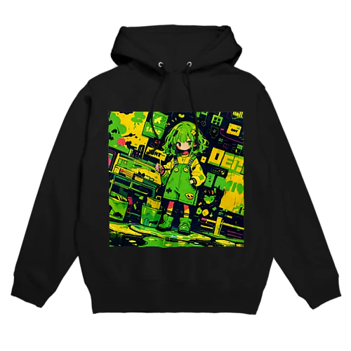 ペンキガール Hoodie