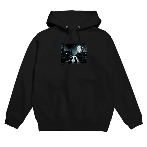 黒猫の思い (=^・^=) Hoodie