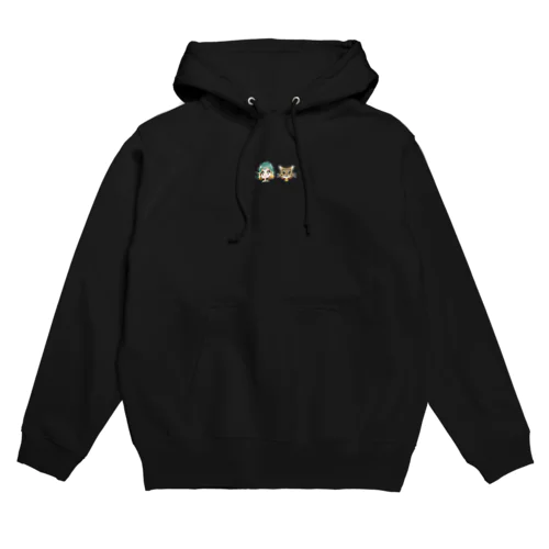 ゆりもとすずドット絵(ロゴなし) Hoodie