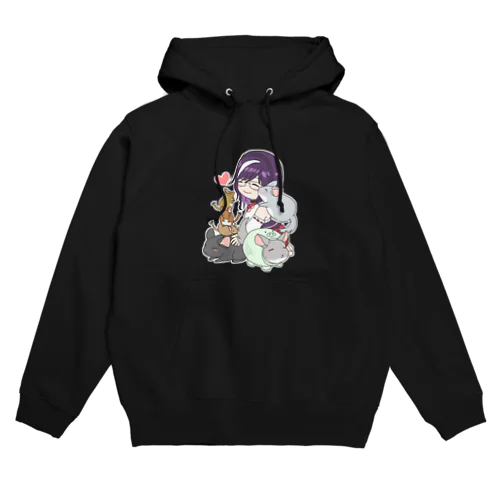 葉月なちゅえ＆ほわぷりちんちらーずコラボグッズ Hoodie