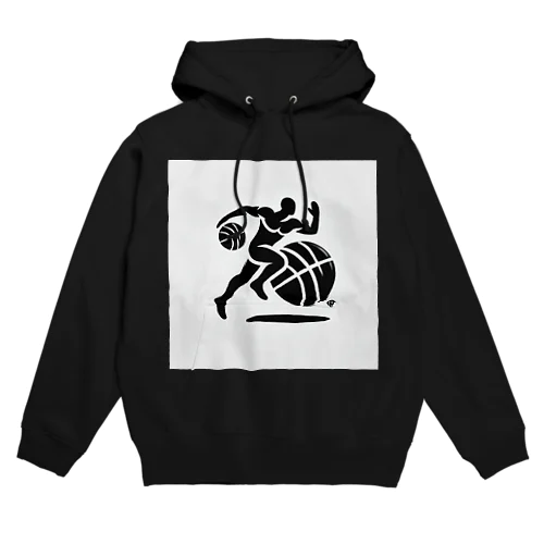 バスケットマン Hoodie