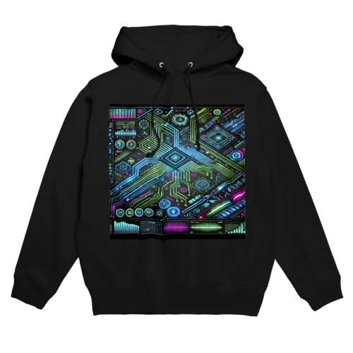 サイバーパルス Hoodie