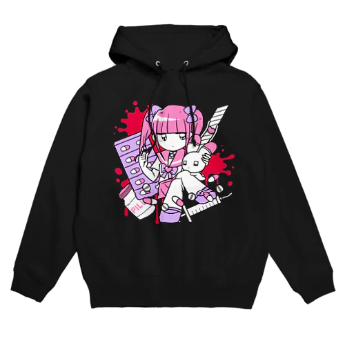 病みかわの女王 Hoodie