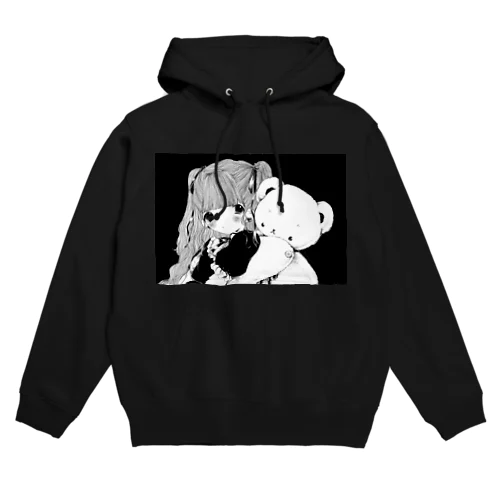 束縛くまちゃん Hoodie