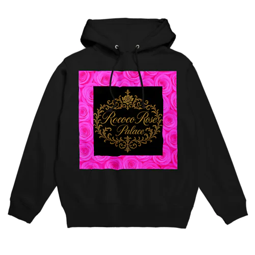 ショッキングピンク💖ロココローズパレス🌹✨️ Hoodie