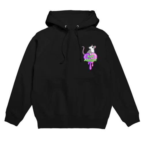 ラット中毒(ポップ) Hoodie