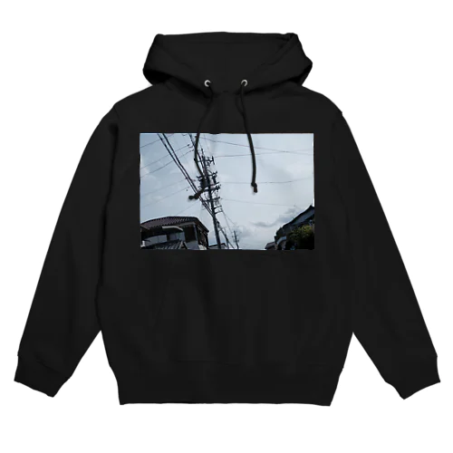 いつかの電信柱 Hoodie