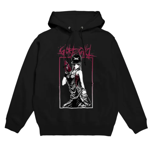 GORE-GIRL5(BLACK) パーカー