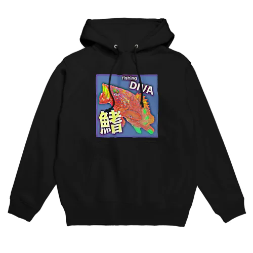 キジハタfishingdiva Hoodie