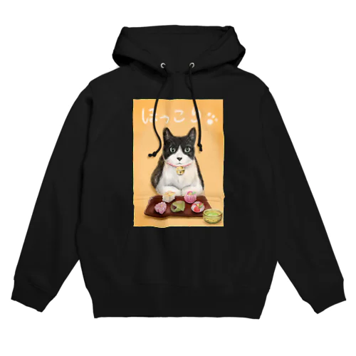 茶屋猫　上生菓子 Hoodie