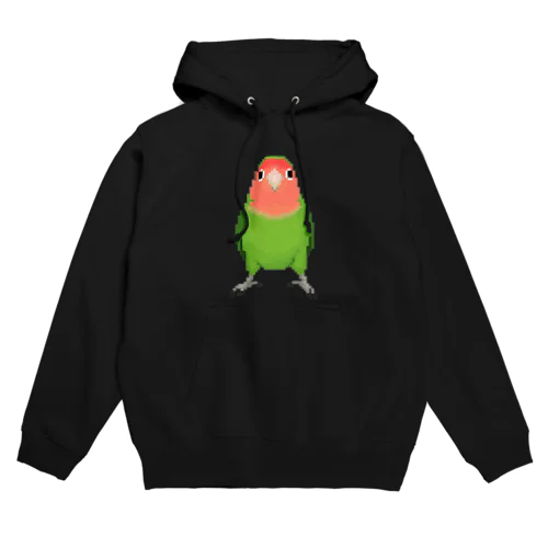 こっちをみるコザクラインコ Hoodie