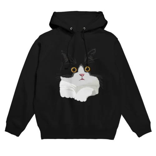 はちわれ猫 Hoodie