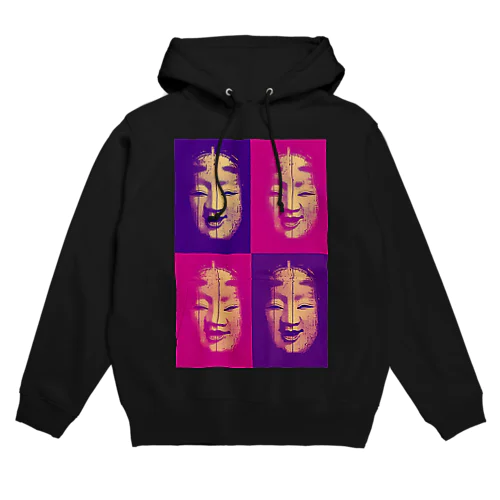 能面ロック Hoodie