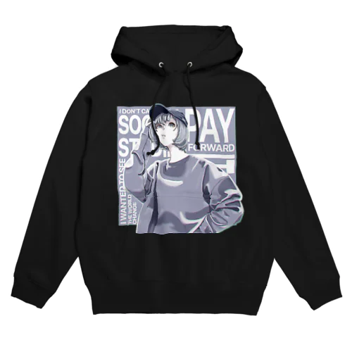 スウェットgirl Hoodie