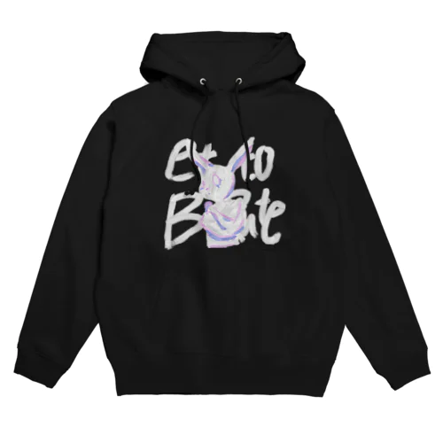 石膏像になったウサギ Hoodie