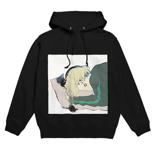 ねこ吸い Hoodie