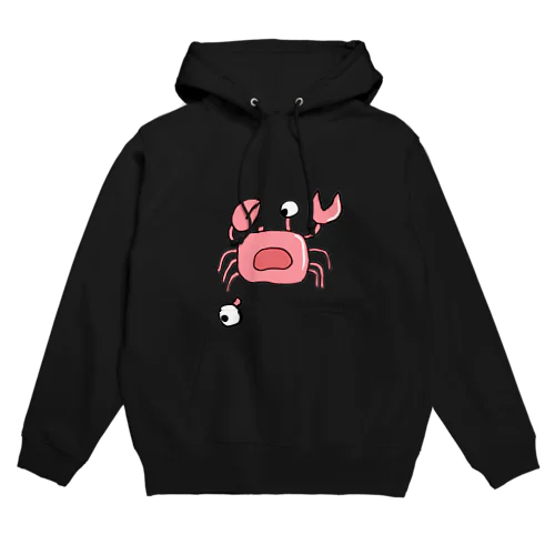 カニくん（眼切） Hoodie