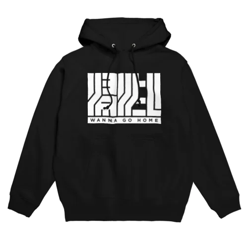 「帰りたい-W」 Hoodie