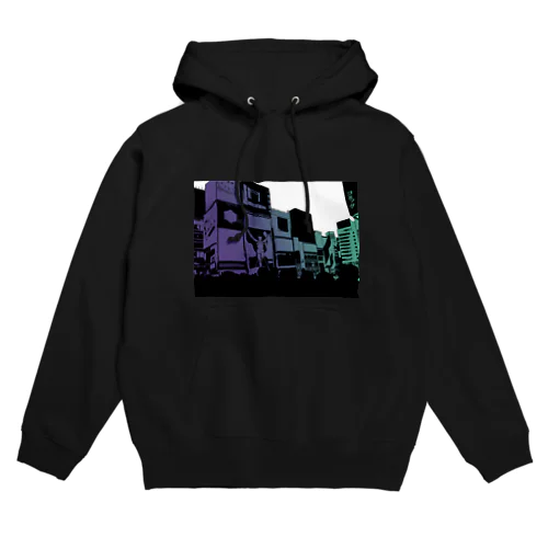 大阪の街 Hoodie